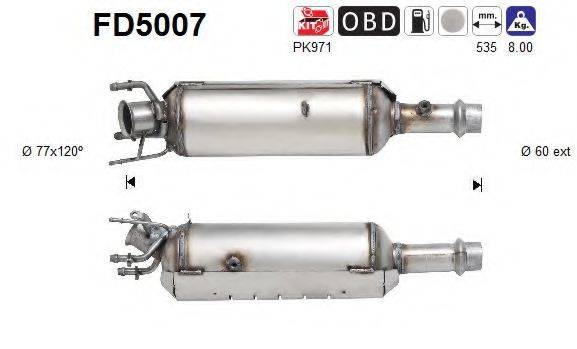 ROSI 390106 Саджовий/частковий фільтр, система вихлопу ОГ