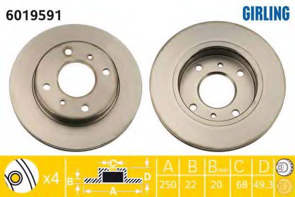 GIRLING 6019591