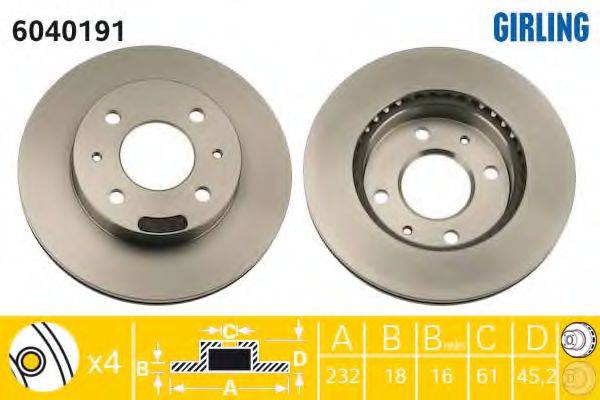 GIRLING 6040191