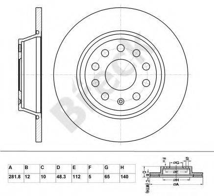 BRECK BR 036 SA100