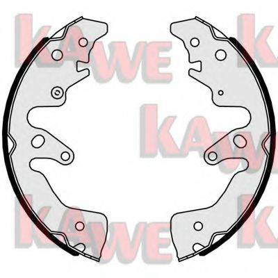 KAWE 01076 Комплект гальмівних колодок