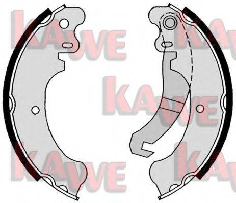 KAWE 08570 Комплект гальмівних колодок