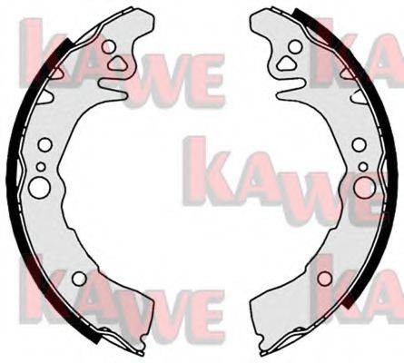 KAWE 09160 Комплект гальмівних колодок