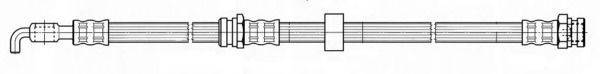 KAWE 512373 Гальмівний шланг