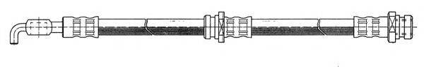 KAWE 511503 Гальмівний шланг