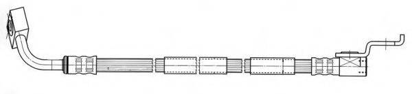 KAWE 513104 Гальмівний шланг