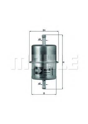 MAHLE ORIGINAL KL 18 OF