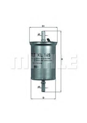 MAHLE ORIGINAL KL 165