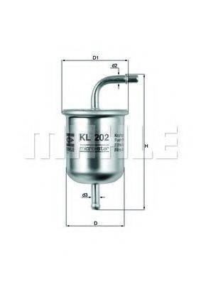 MAHLE ORIGINAL KL 202