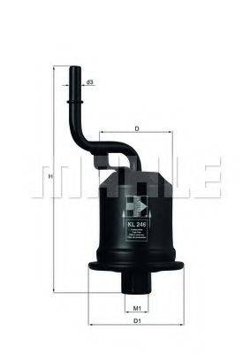 MAHLE ORIGINAL KL 246