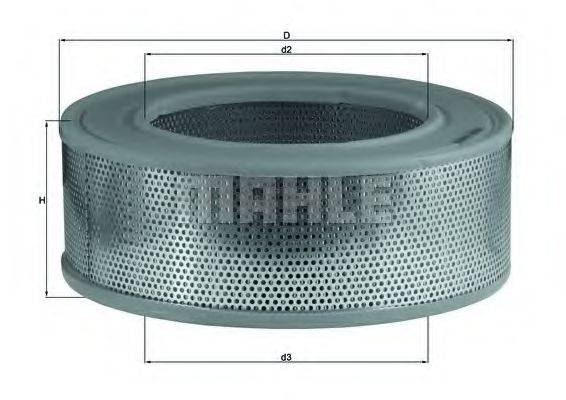 MAHLE ORIGINAL LX 155