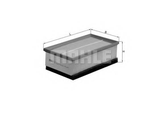 MAHLE ORIGINAL LX 1497/1