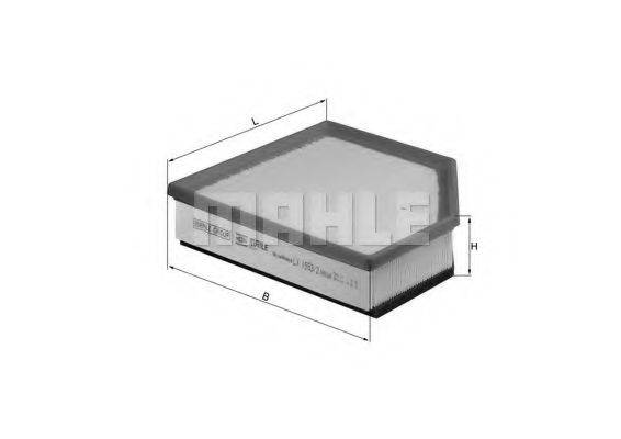 MAHLE ORIGINAL LX 1593/2