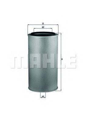 MAHLE ORIGINAL LX 1255