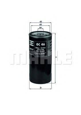 MAHLE ORIGINAL OC 46