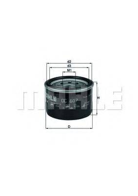 MAHLE ORIGINAL OC 607
