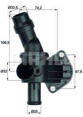 MAHLE ORIGINAL TI 8 87