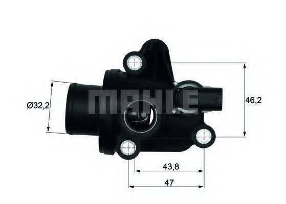 MAHLE ORIGINAL 1.417.87 Термостат, охолоджуюча рідина