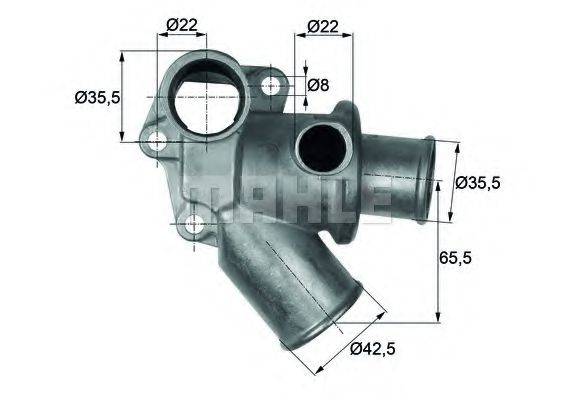 MAHLE ORIGINAL TI 67 80D