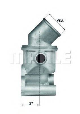 MAHLE ORIGINAL TI 72 87D