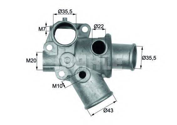 MAHLE ORIGINAL TI 75 80D