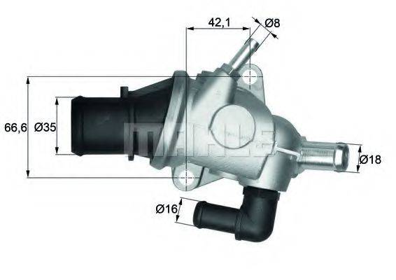 MAHLE ORIGINAL TI 125 88