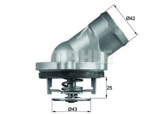 MAHLE ORIGINAL TI 45 87D