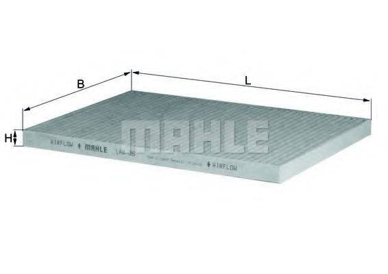 MAHLE ORIGINAL LAK 36