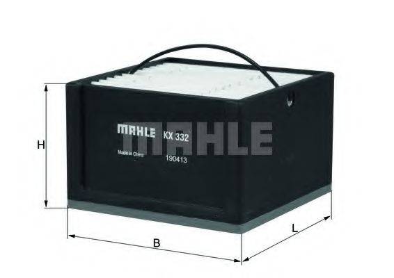 MAHLE ORIGINAL KX 332