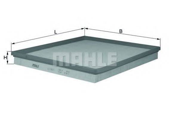 MAHLE ORIGINAL LX 2065/1