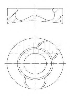 MAHLE ORIGINAL 061 PI 00134 000