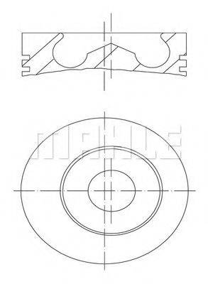 MAHLE ORIGINAL 0159110 Поршень