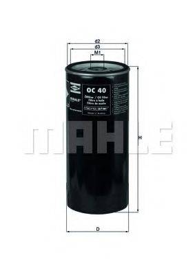 MAHLE ORIGINAL OC 40