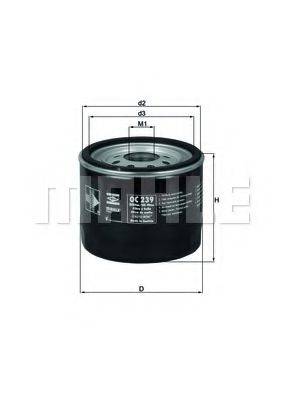 MAHLE ORIGINAL OC 239