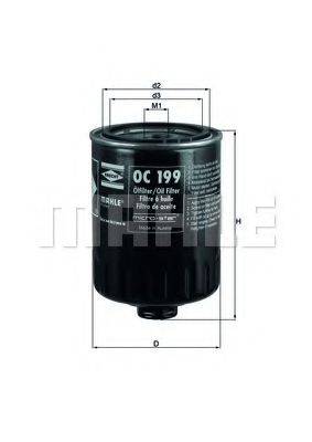 MAHLE ORIGINAL OC 199