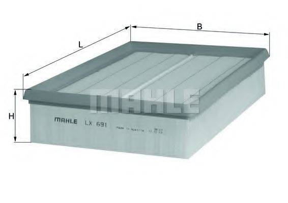 MAHLE ORIGINAL LX 691