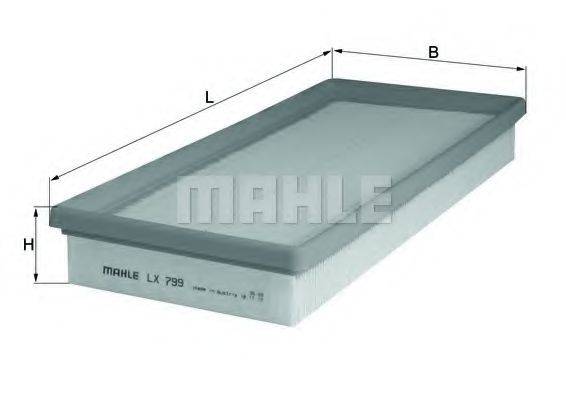 MAHLE ORIGINAL LX 799