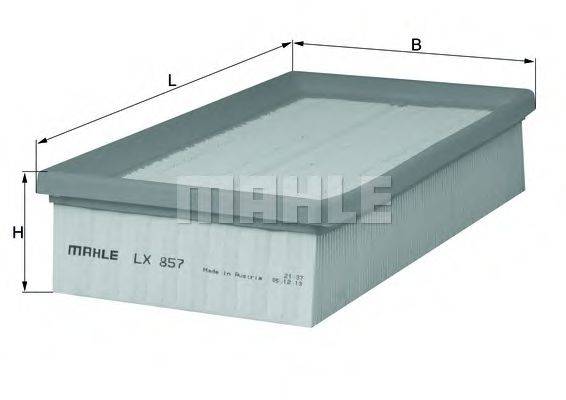MAHLE ORIGINAL LX 857