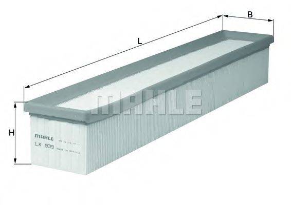 MAHLE ORIGINAL LX 939