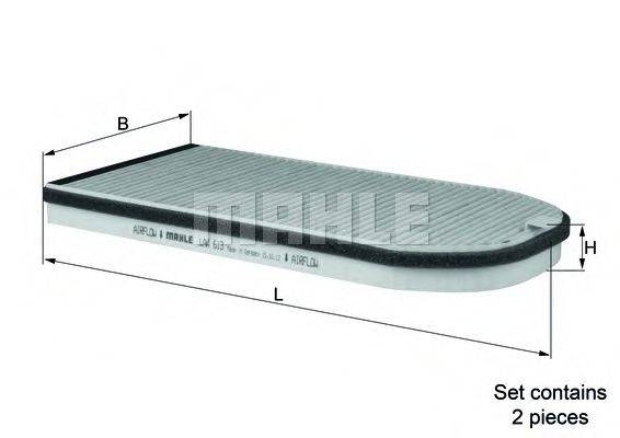 MAHLE ORIGINAL LAK 613/S