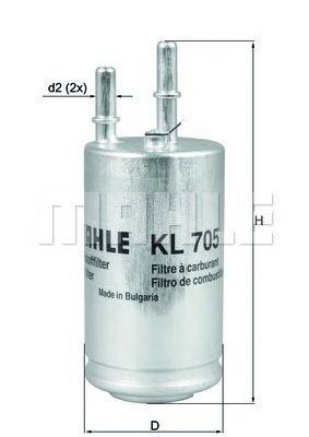 MAHLE ORIGINAL KL 705