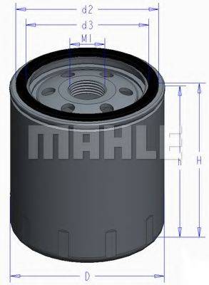 MAHLE ORIGINAL OC 555