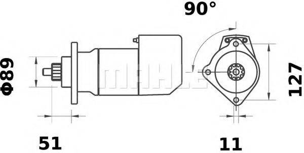 MAHLE ORIGINAL MS 566