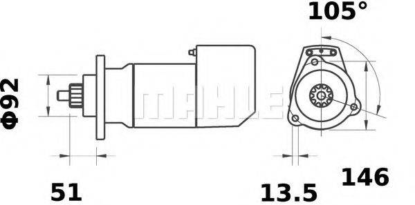 MAHLE ORIGINAL MS 531