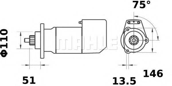 MAHLE ORIGINAL MS 497