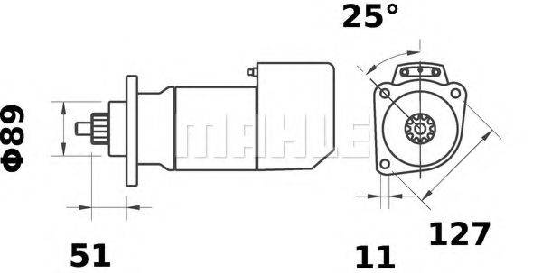MAHLE ORIGINAL MS 499
