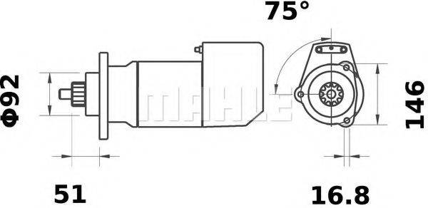 MAHLE ORIGINAL MS 479