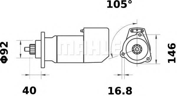 MAHLE ORIGINAL MS 460