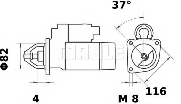 MAHLE ORIGINAL MS 453