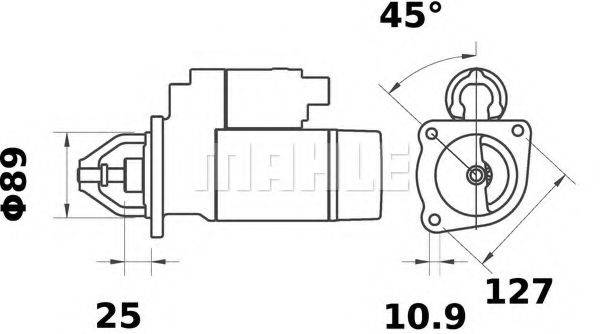 WAIGLOBAL 50-8440 Стартер